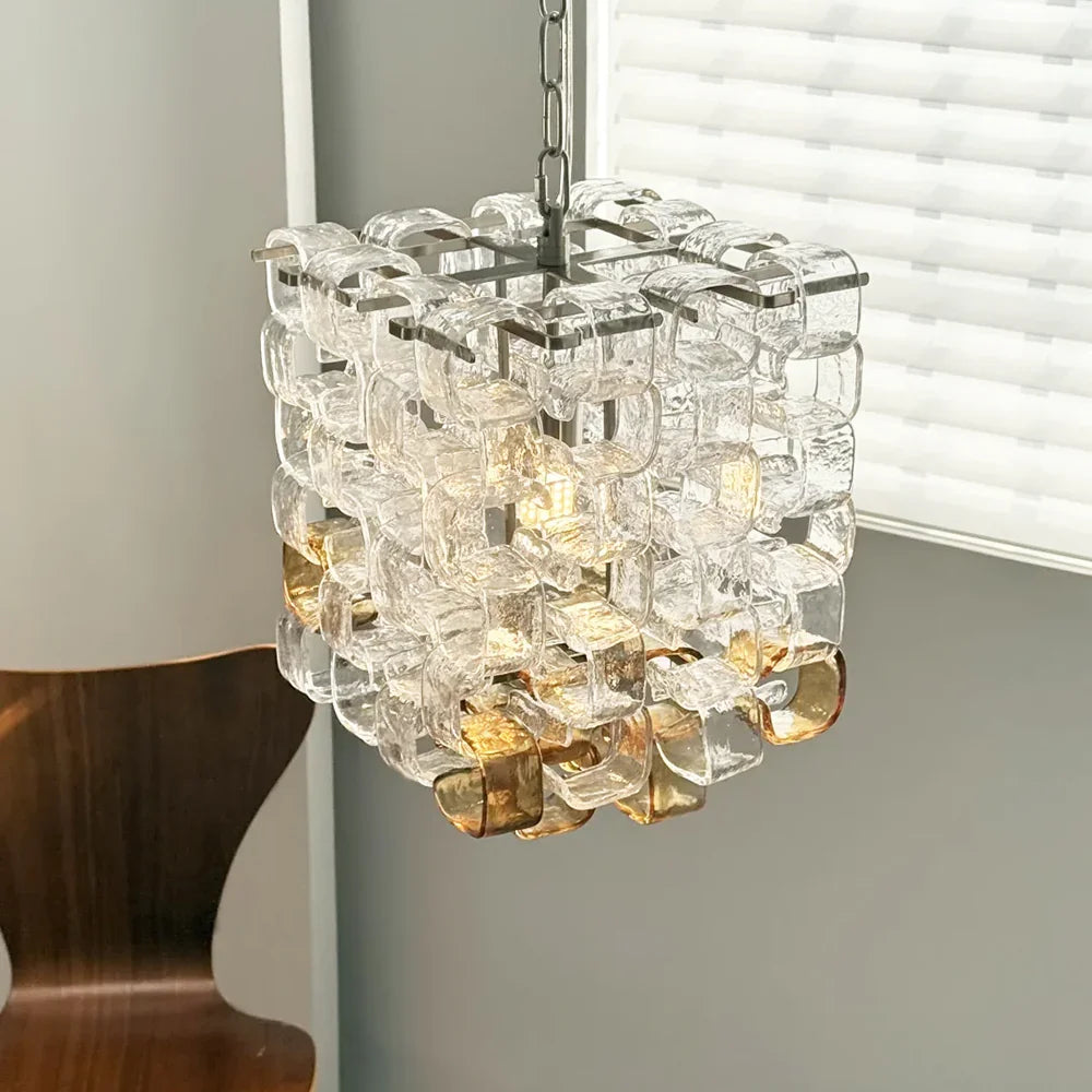 Lce Cubes Interlocking Chandelier - view 8 | Metavaya