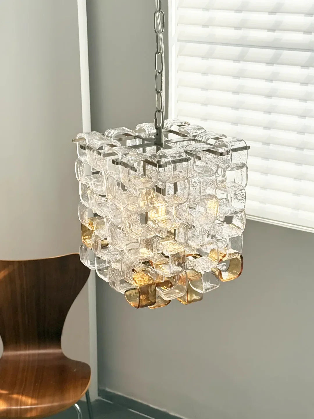 Lce Cubes Interlocking Chandelier - view 16 | Metavaya