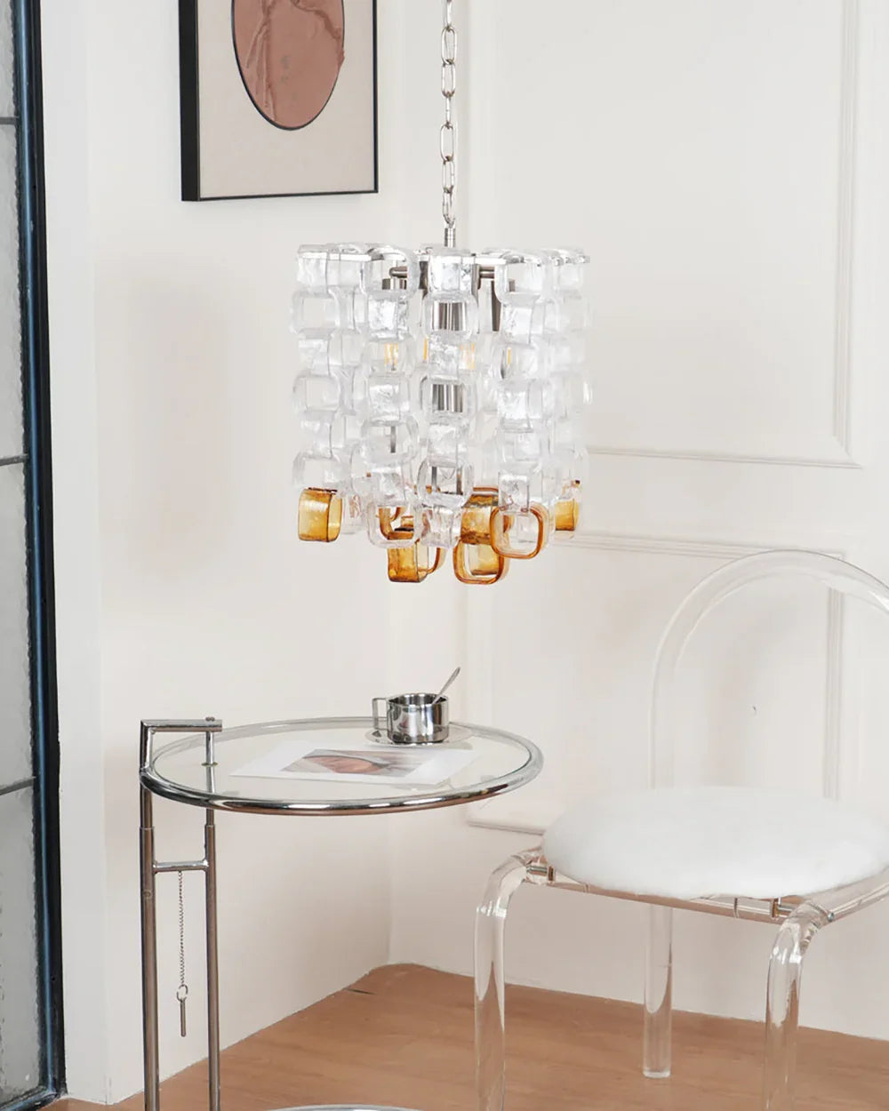 Lce Cubes Interlocking Chandelier - view 11 | Metavaya