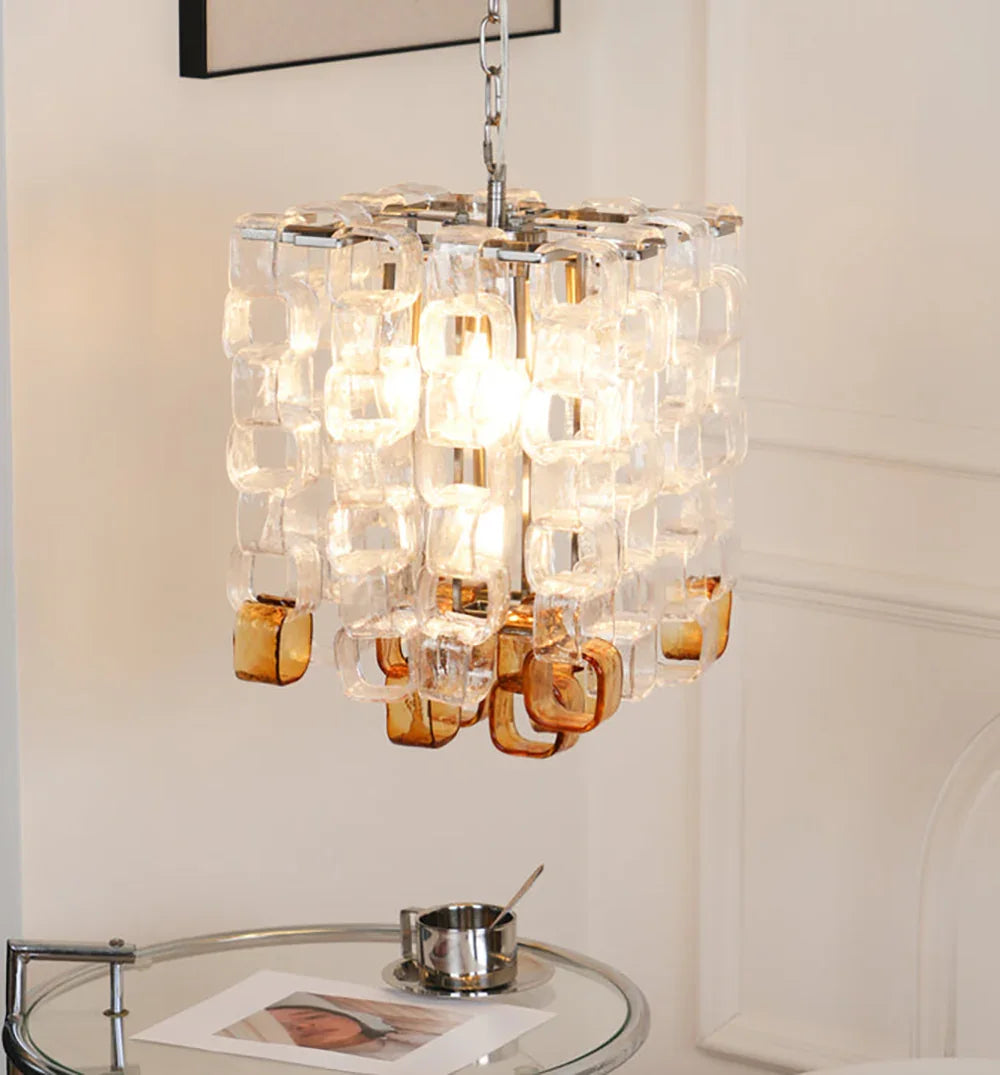 Lce Cubes Interlocking Chandelier - view 21 | Metavaya
