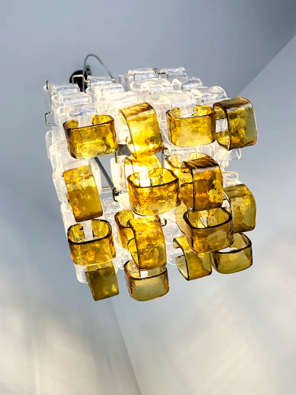 Lce Cubes Interlocking Chandelier - view 28 | Metavaya