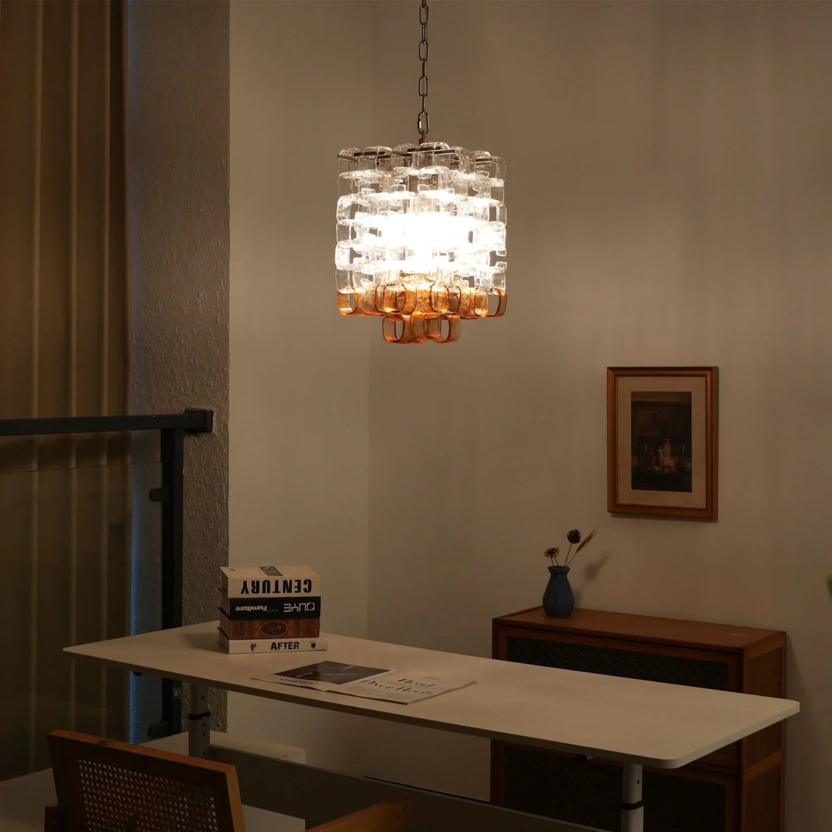 Lce Cubes Interlocking Chandelier - view 5 | Metavaya