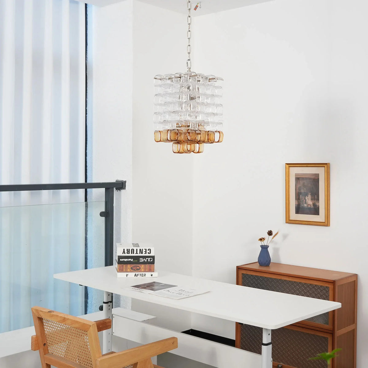 Lce Cubes Interlocking Chandelier - view 6 | Metavaya
