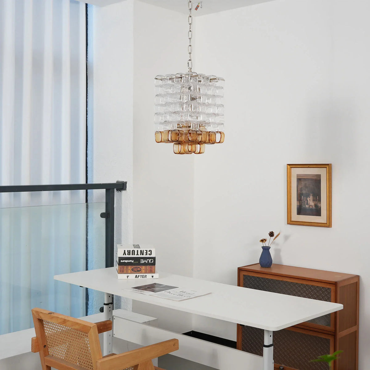 Lce Cubes Interlocking Chandelier - view 12 | Metavaya