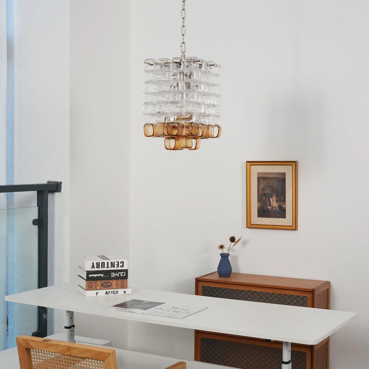 Lce Cubes Interlocking Chandelier - view 7 | Metavaya