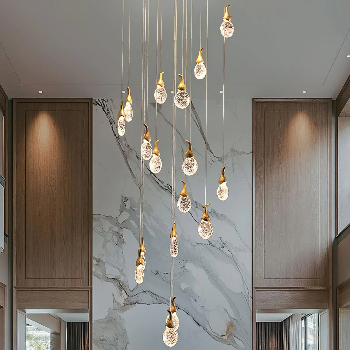 Metavaya Chandelier Leo Bubble Chandelier
