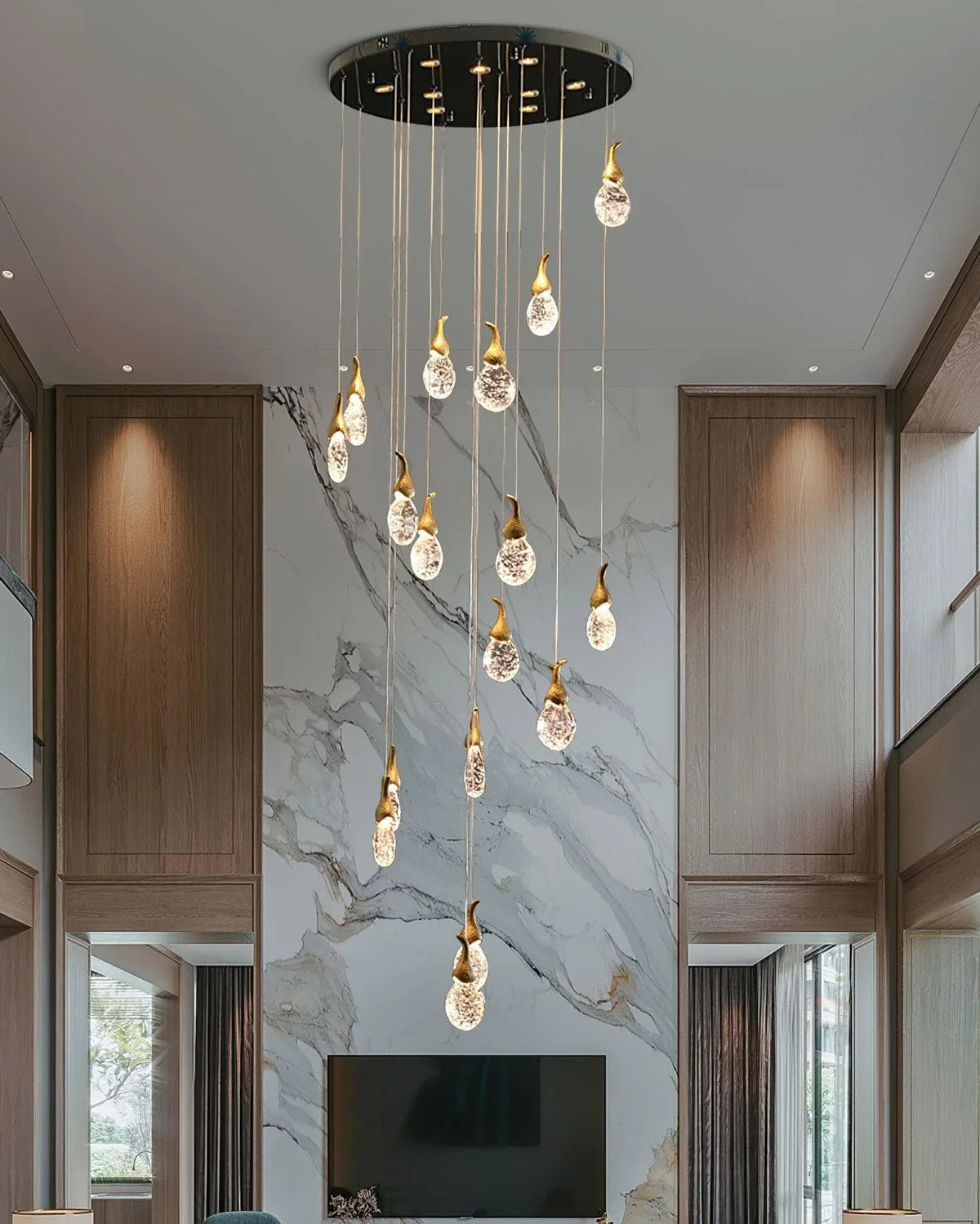 Metavaya Chandelier Leo Bubble Chandelier
