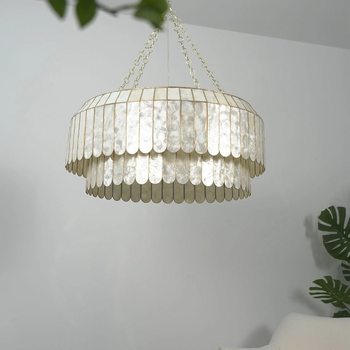 Light Luxury Shell Chandelier | Metavaya
