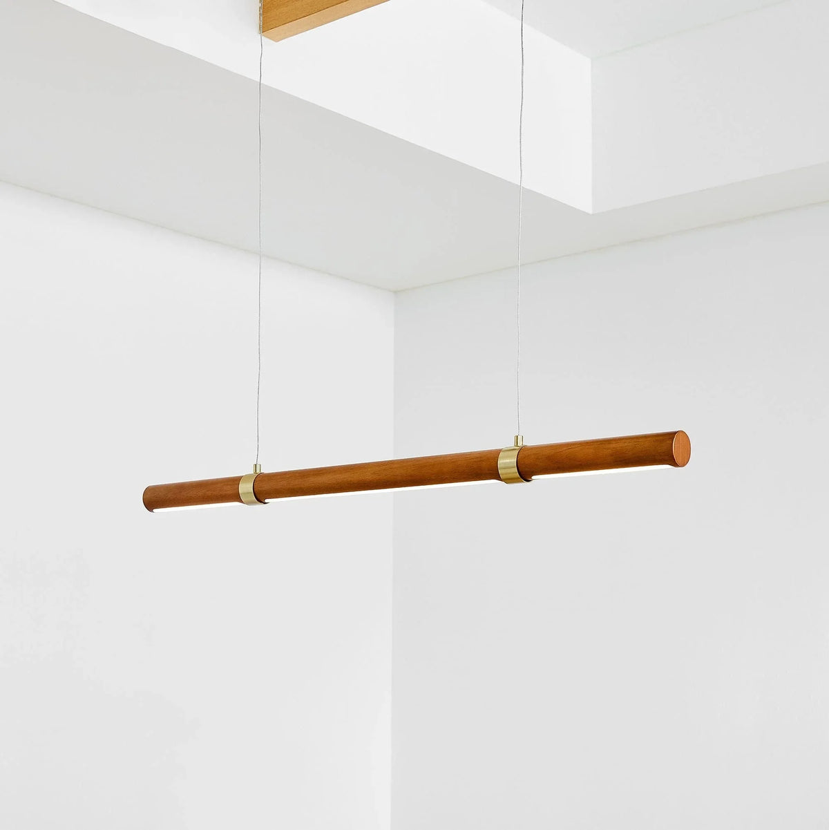 Metavaya Pendant lamp Linear Wood LED Pendant lamp