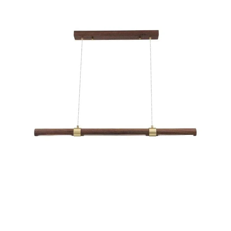 Metavaya Pendant lamp Dia 100cm x H 100 cm / L 39.4″ x H 39.4″ / Copper / Warm White Linear Wood LED Pendant lamp 6938617801106 M2023101601-1