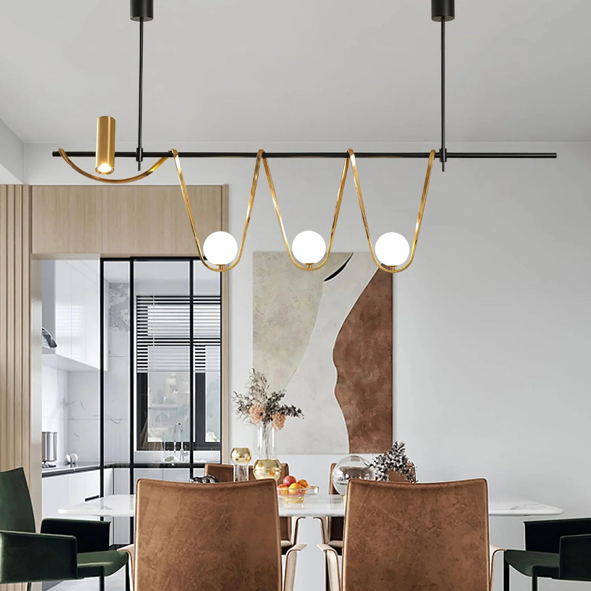 Metavaya Chandelier Linear Island Chandelier Linear Island Chandelier | Discount Sale