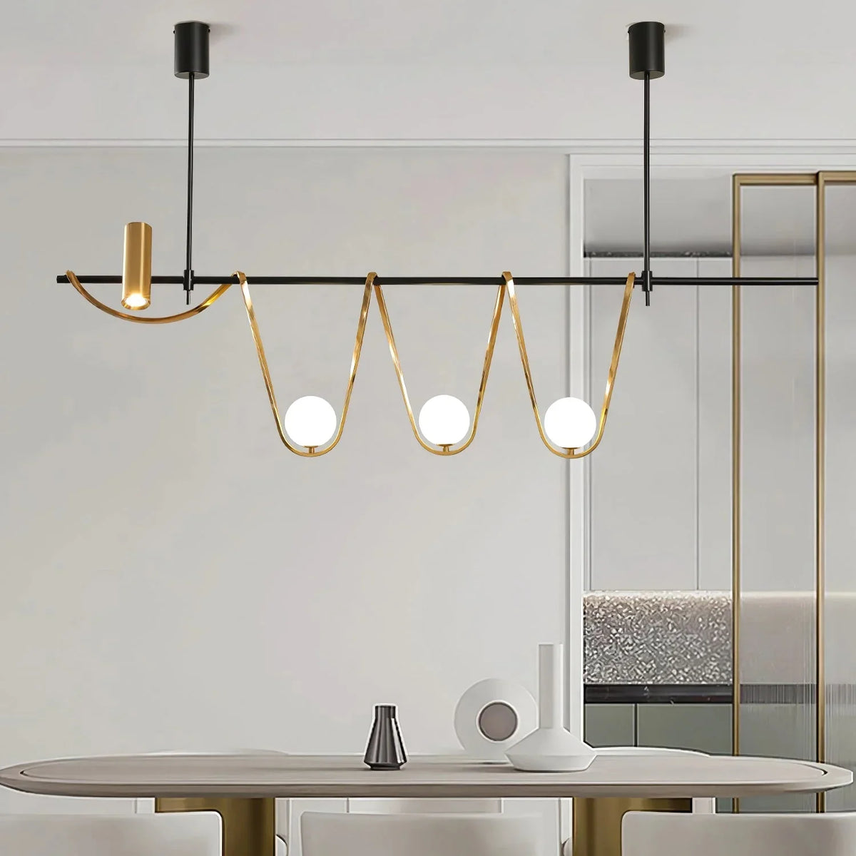Metavaya Chandelier Linear Island Chandelier Linear Island Chandelier | Discount Sale