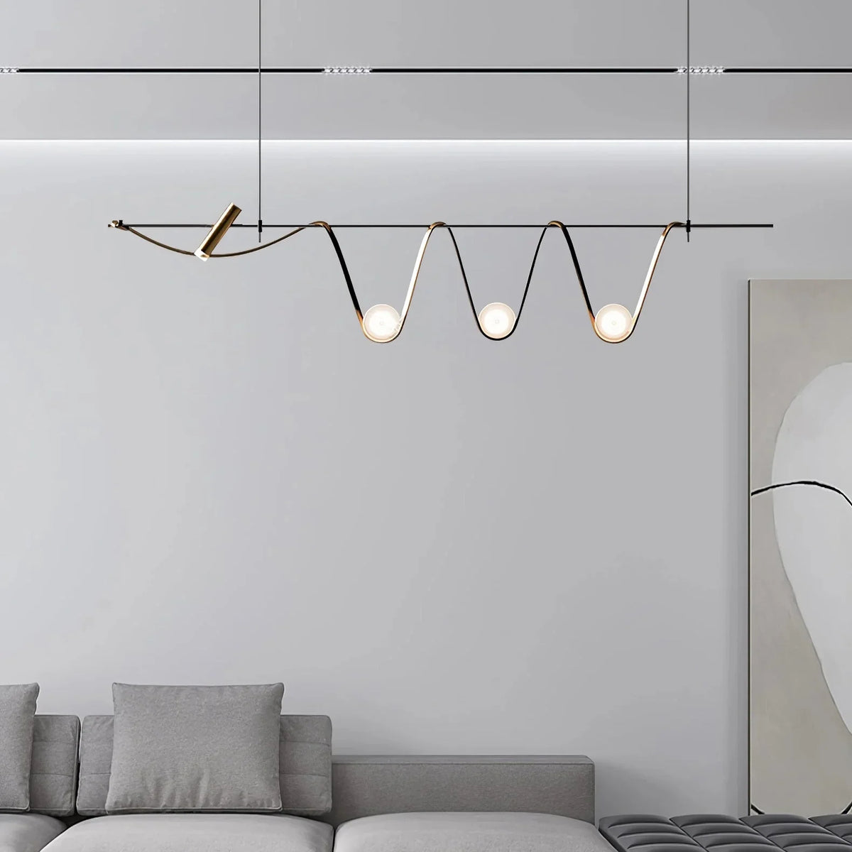 Metavaya Chandelier Linear Island Chandelier Linear Island Chandelier | Discount Sale