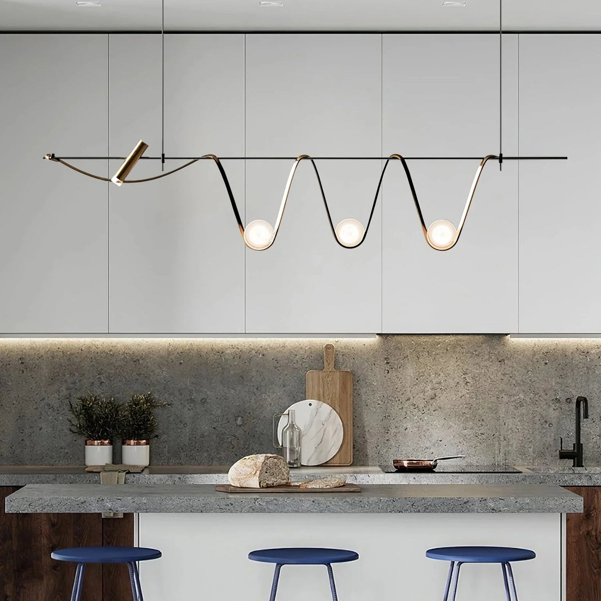 Metavaya Chandelier Linear Island Chandelier Linear Island Chandelier | Discount Sale