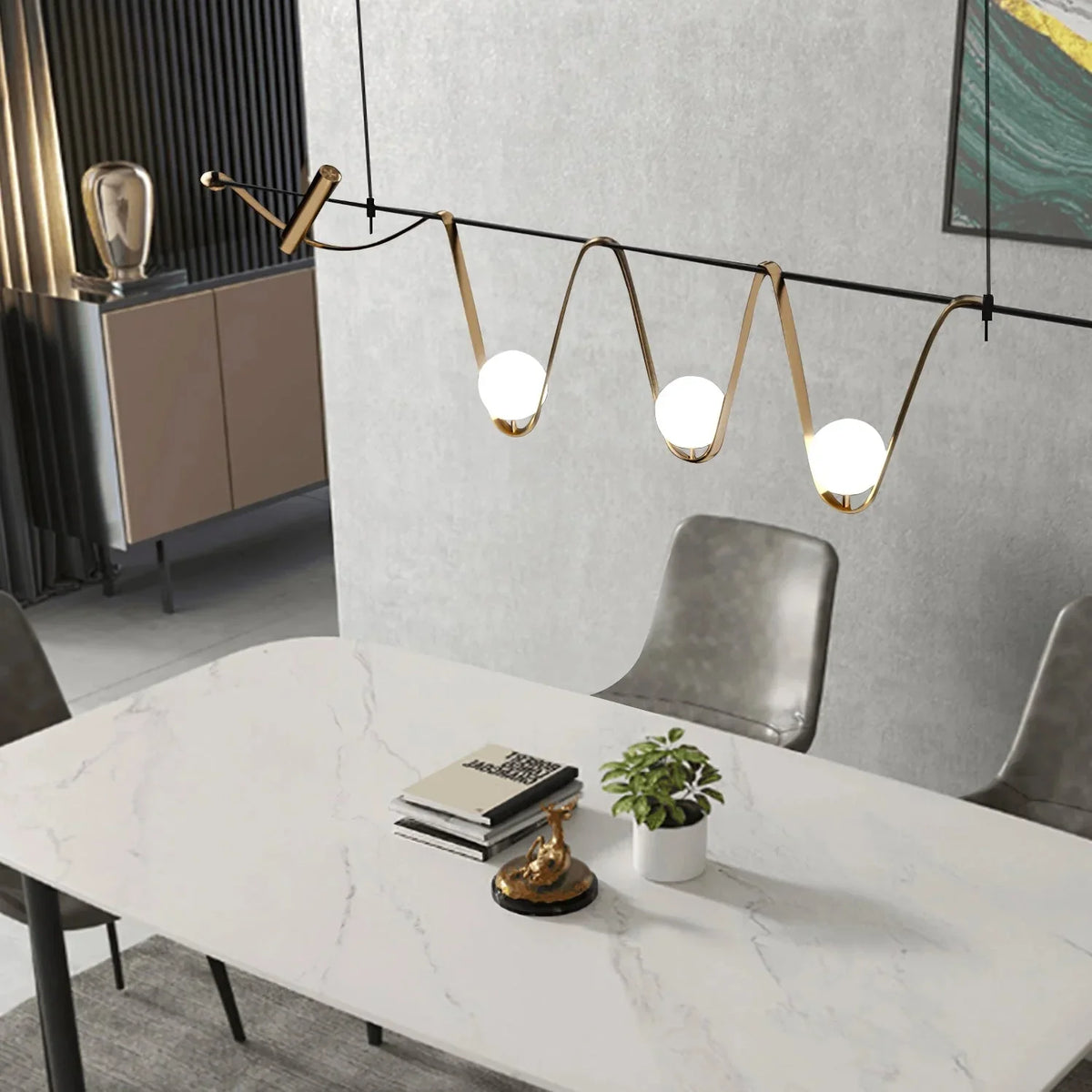 Metavaya Chandelier Linear Island Chandelier Linear Island Chandelier | Discount Sale