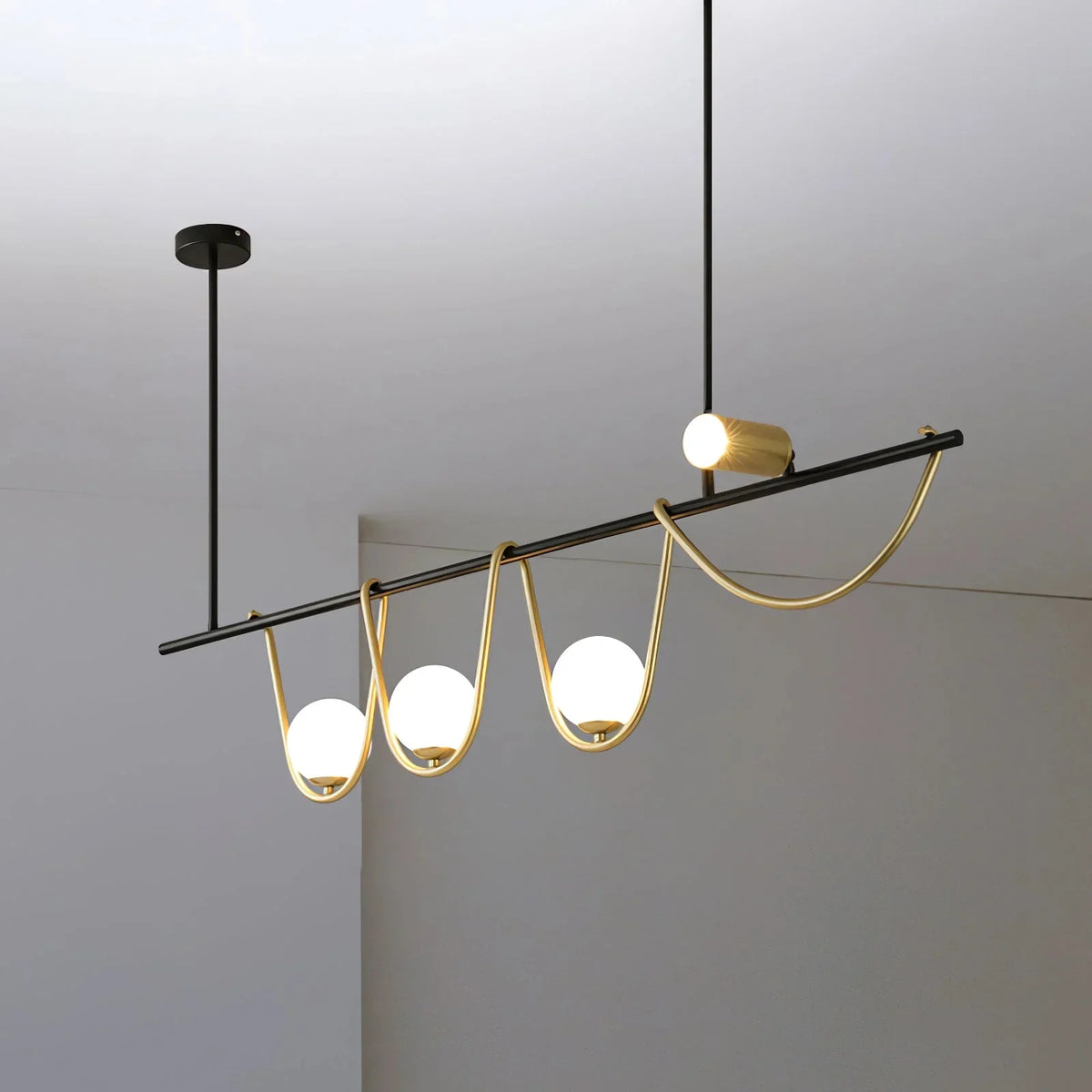 Metavaya Chandelier Linear Island Chandelier Linear Island Chandelier | Discount Sale