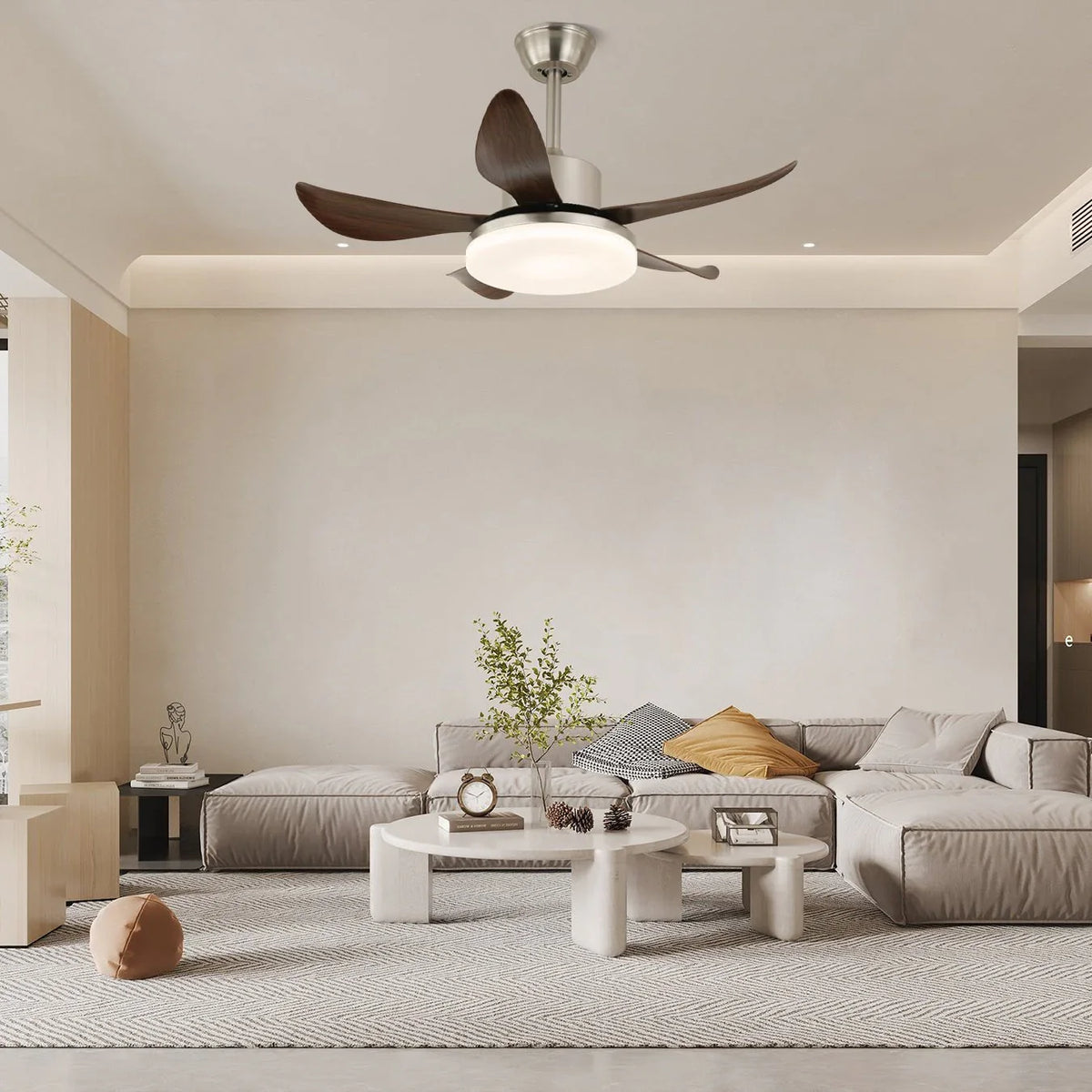 Lucas Ceiling Fan Light - view 4 | Metavaya