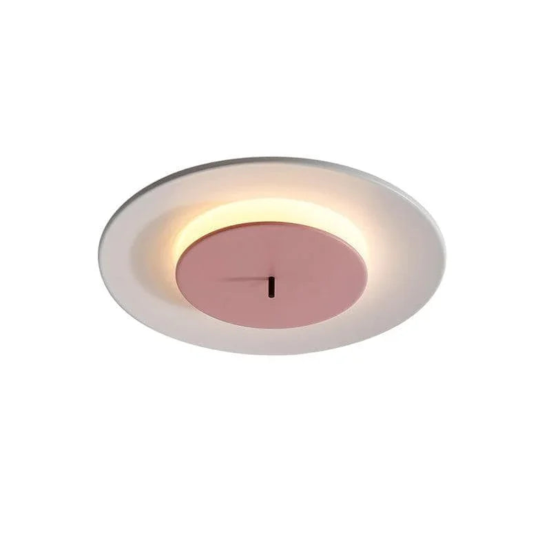 Metavaya Ceiling light Dia 36cm x H 6cm / ∅14.1″ x H 2.3″ / Pink / Warm White Lunaire Ceiling Light 662668826004 M2023121304-2 Lunaire Ceiling Light | Discount Sale