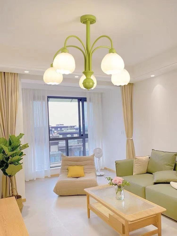 Metavaya Chandelier Lustra Flower Chandelier