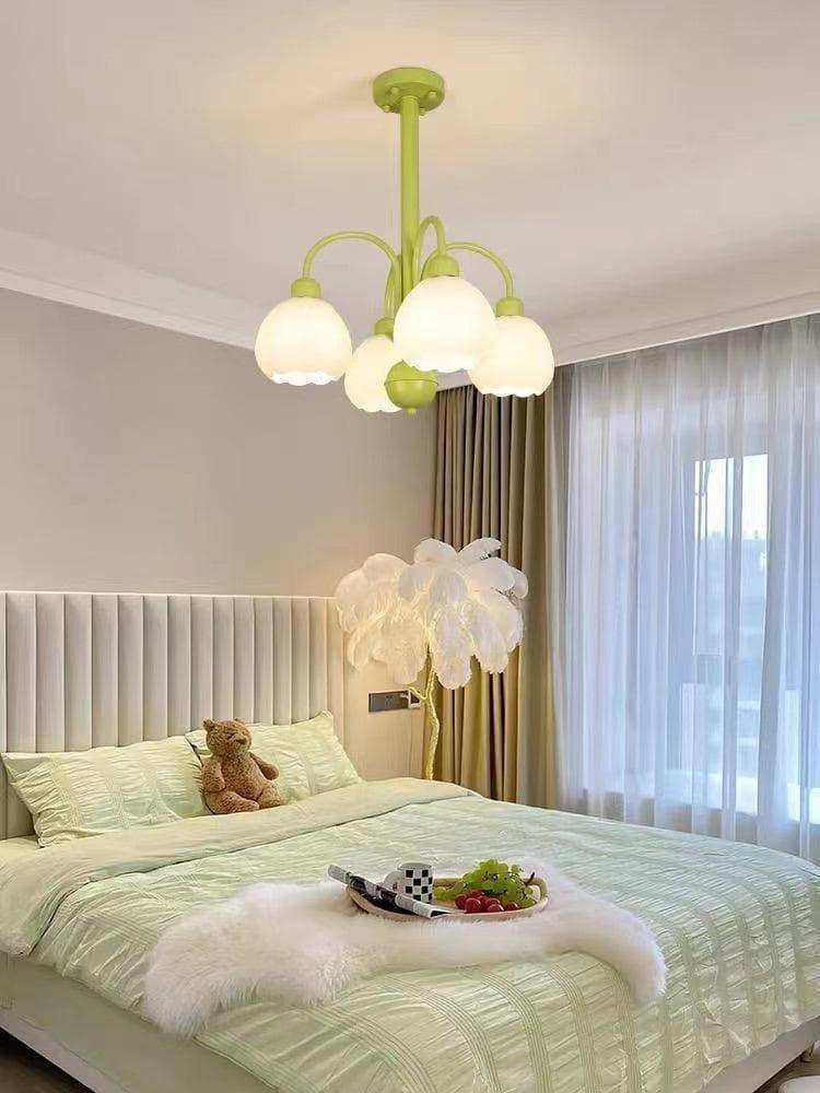 Metavaya Chandelier Lustra Flower Chandelier