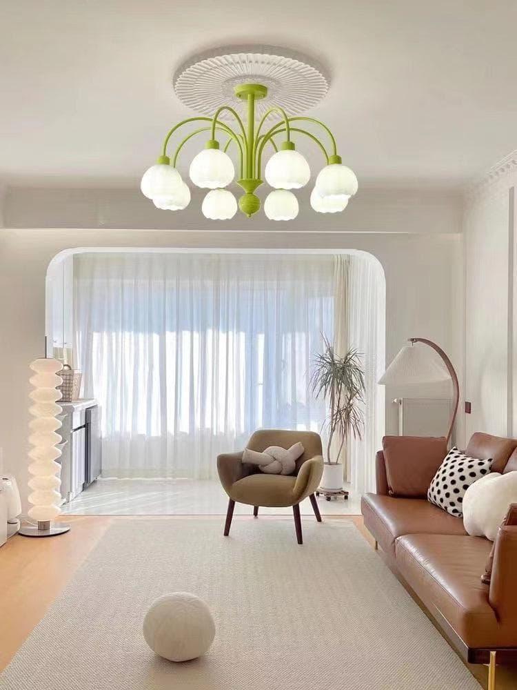 Metavaya Chandelier Lustra Flower Chandelier