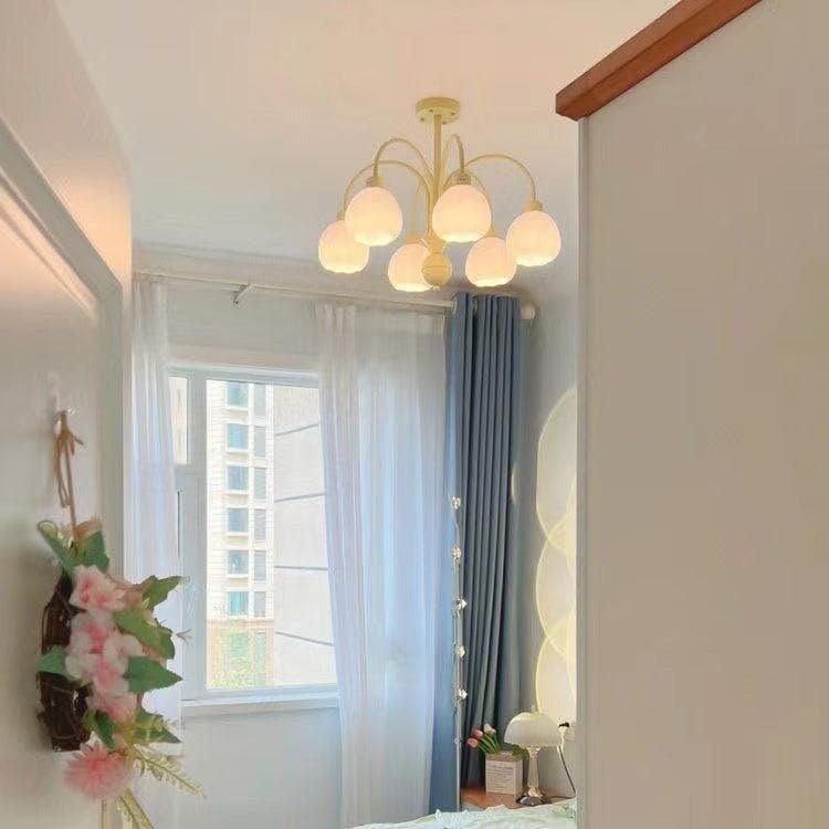 Metavaya Chandelier Lustra Flower Chandelier