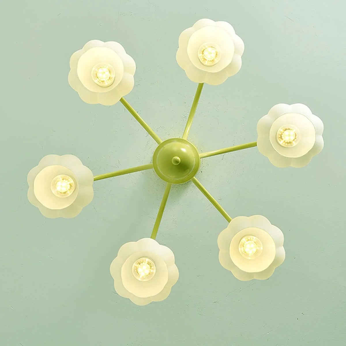Metavaya Chandelier Lustra Flower Chandelier
