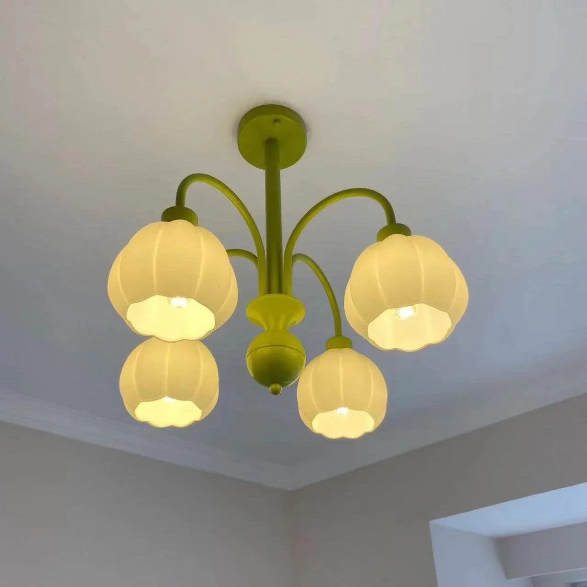 Metavaya Chandelier Lustra Flower Chandelier