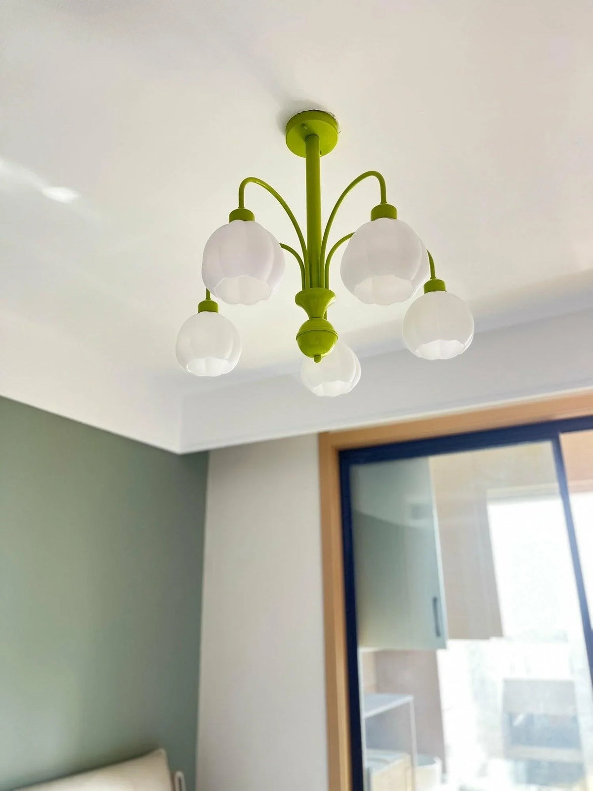 Metavaya Chandelier Lustra Flower Chandelier
