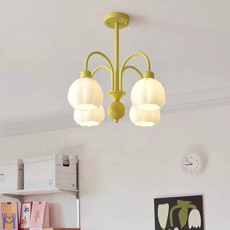 Metavaya Chandelier Lustra Flower Chandelier