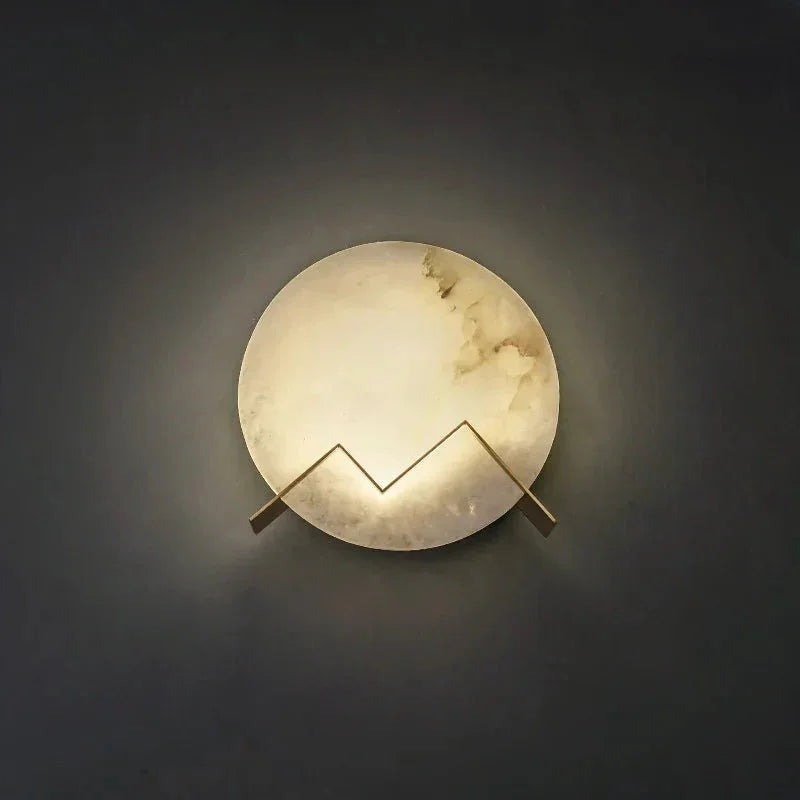 Metavaya Wall lamp M Letter Wall Lamp M letter wall light | Marble wall light