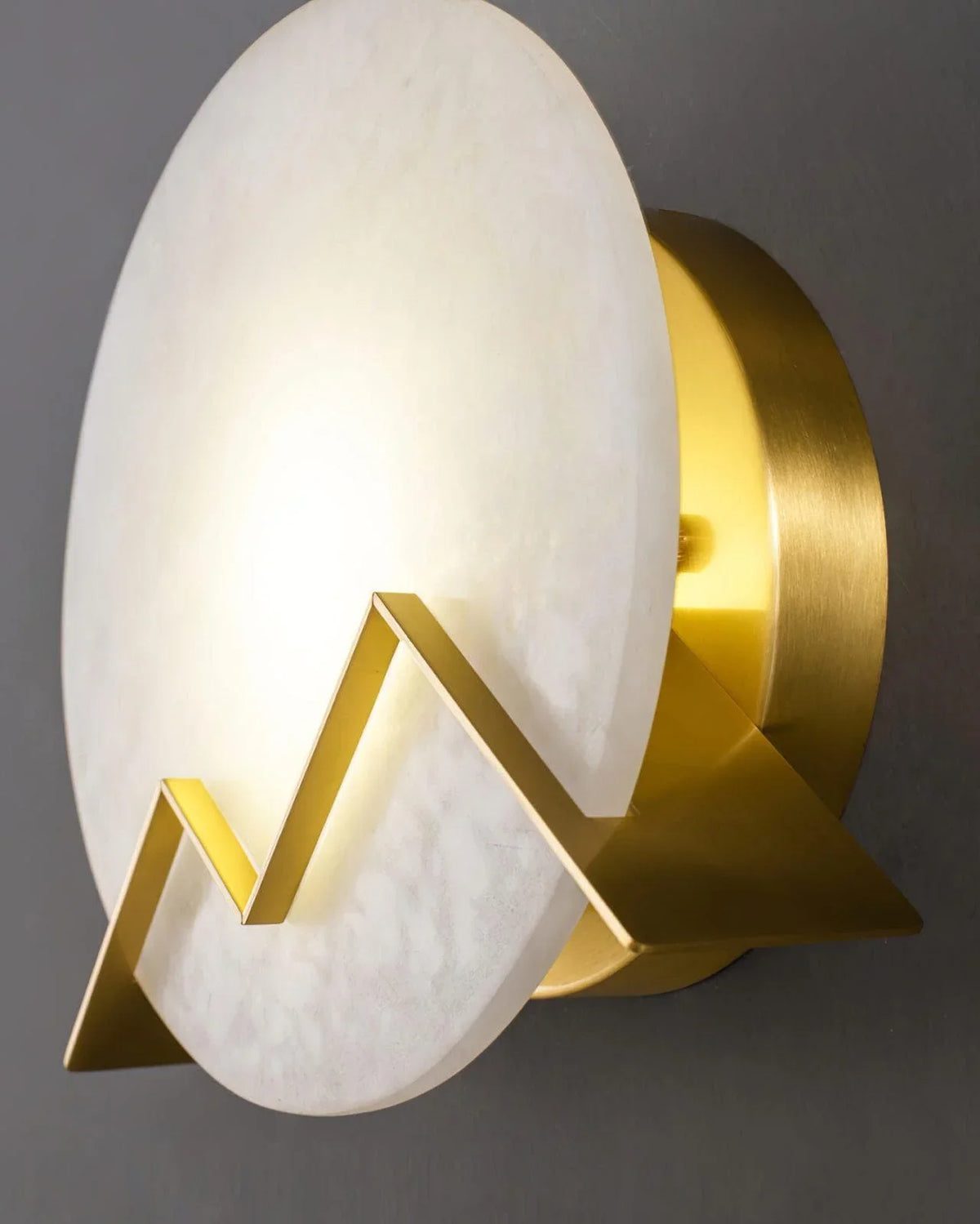 Metavaya Wall lamp M Letter Wall Lamp M letter wall light | Marble wall light