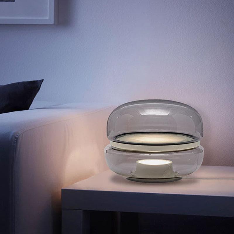 Metavaya Table Lamp Alabaster Glass Table Lamp