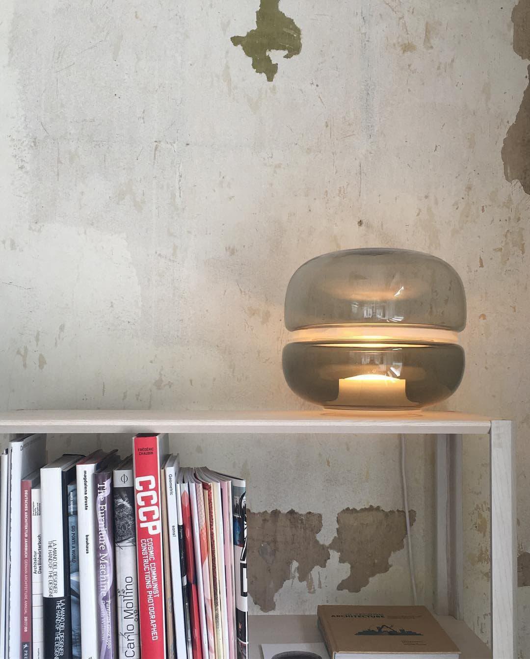 Metavaya Table Lamp Alabaster Glass Table Lamp