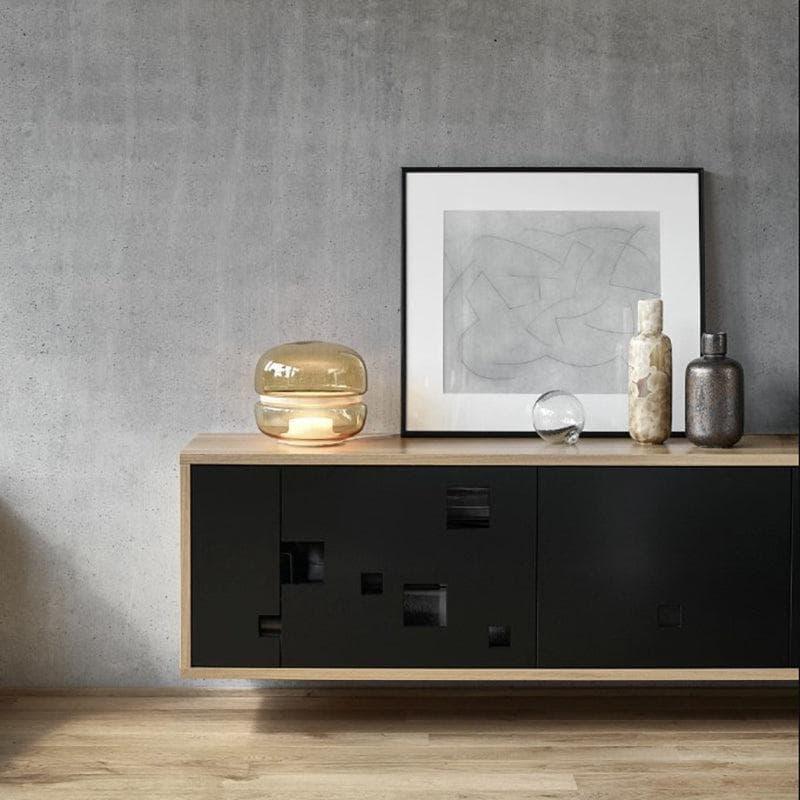 Metavaya Table Lamp Alabaster Glass Table Lamp