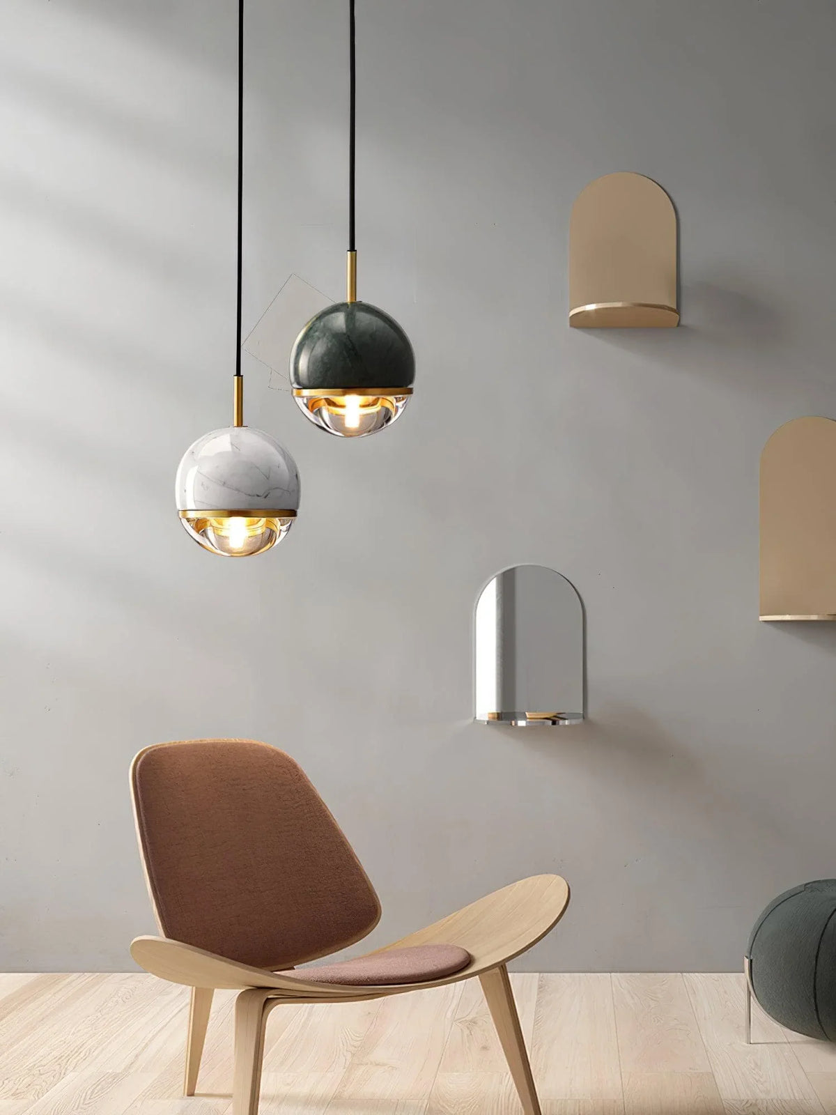 Metavaya Pendant lamp Marble Balls Pendant Lamp Marble Balls Pendant Lamp Sale