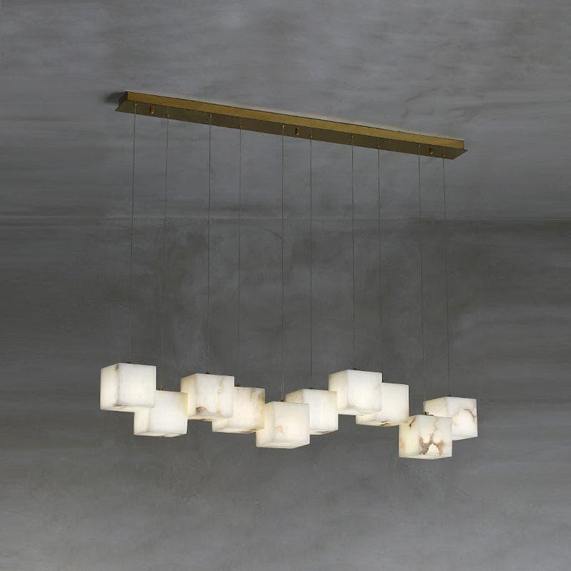 Metavaya Chandelier Marble Box Chandelier