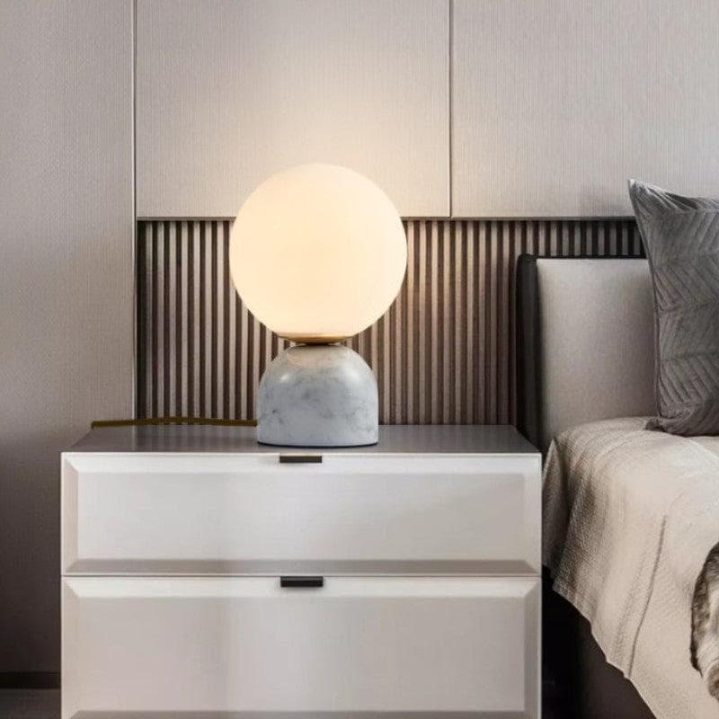 Metavaya Table Lamp Marble Mini Table lamp