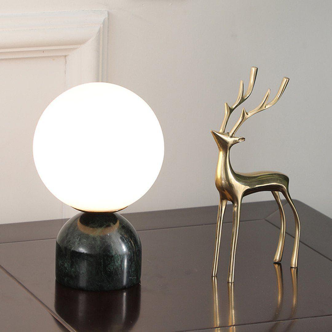 Metavaya Table Lamp Marble Mini Table lamp