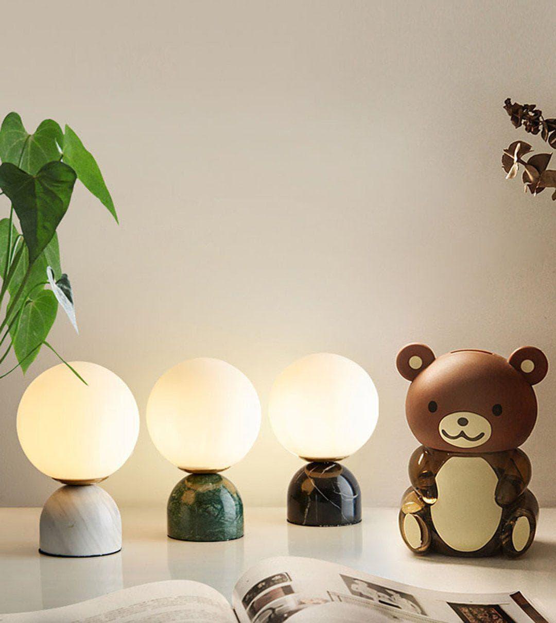 Metavaya Table Lamp Marble Mini Table lamp