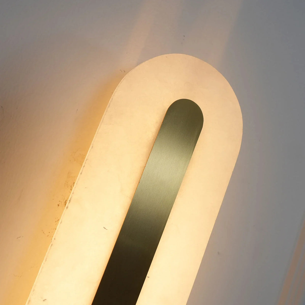 Marble Rounded Wall Light - view 6 | Metavaya