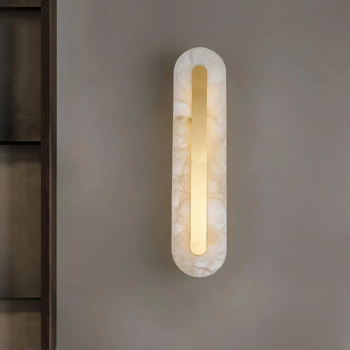 Metavaya Wall light Marble Rounded Wall Light