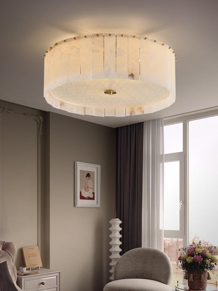 Metavaya Ceiling Lamp All copper marble ceiling lamp