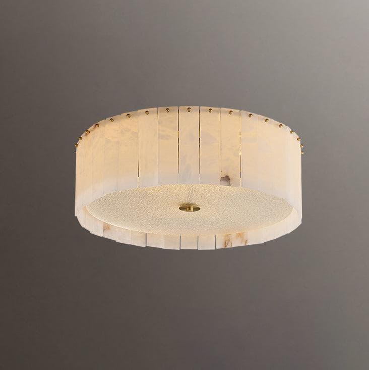 Metavaya Ceiling Lamp Dia 45cm x H 21cm / ∅ 17.7″ x H 8.3″ / Gold All copper marble ceiling lamp 6938617788667 M2023100403-1