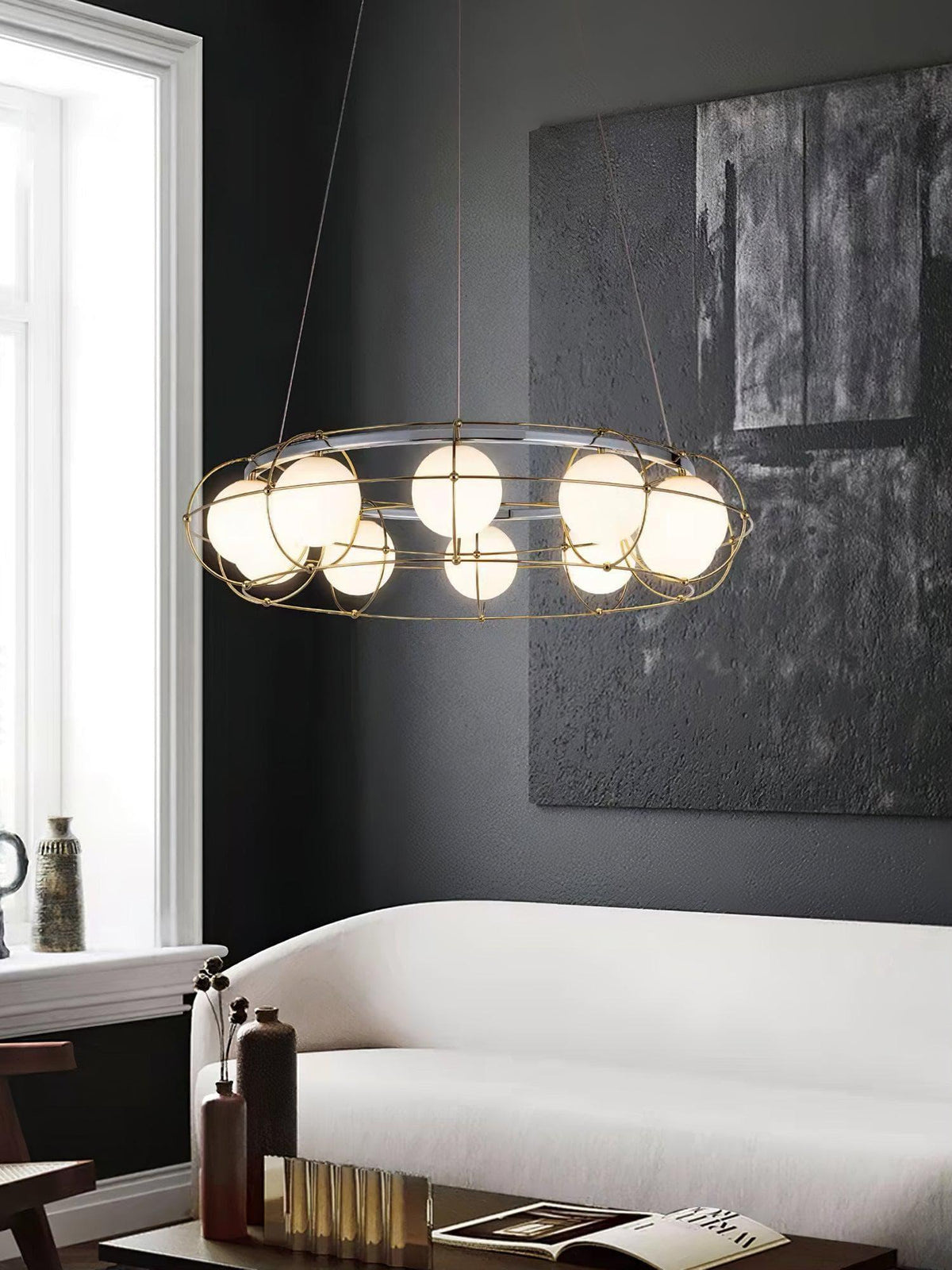 Metavaya Chandelier Maytoni Round Chandelier Metoni Round Chandelier | Special Sale