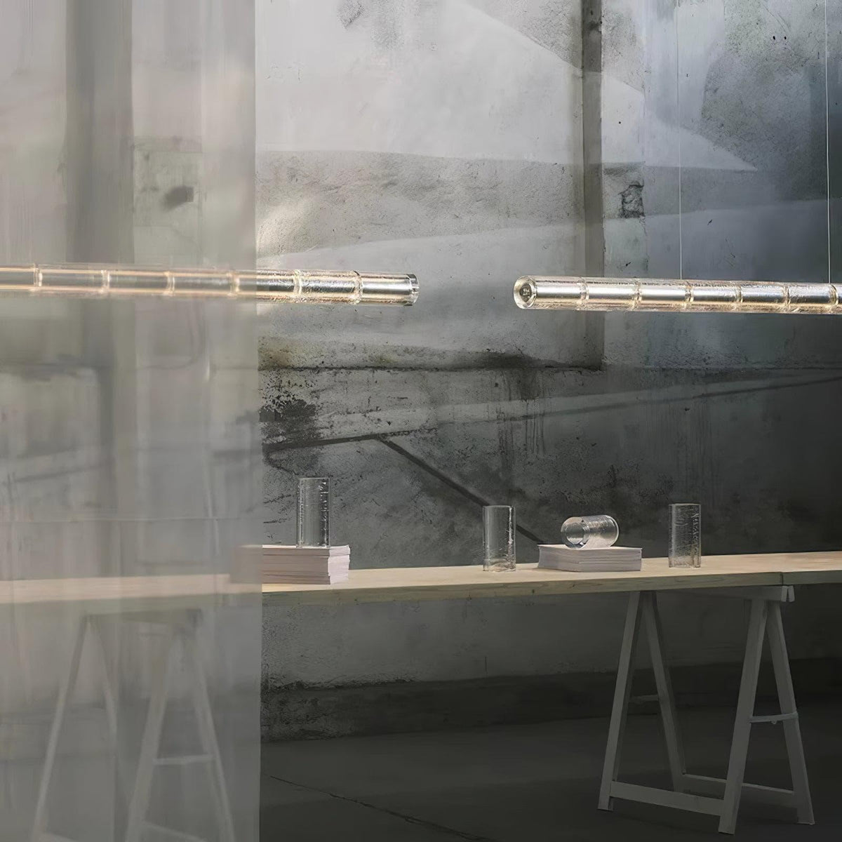 Metavaya Chandelier Mcdade Segmented Glass Chandelier
