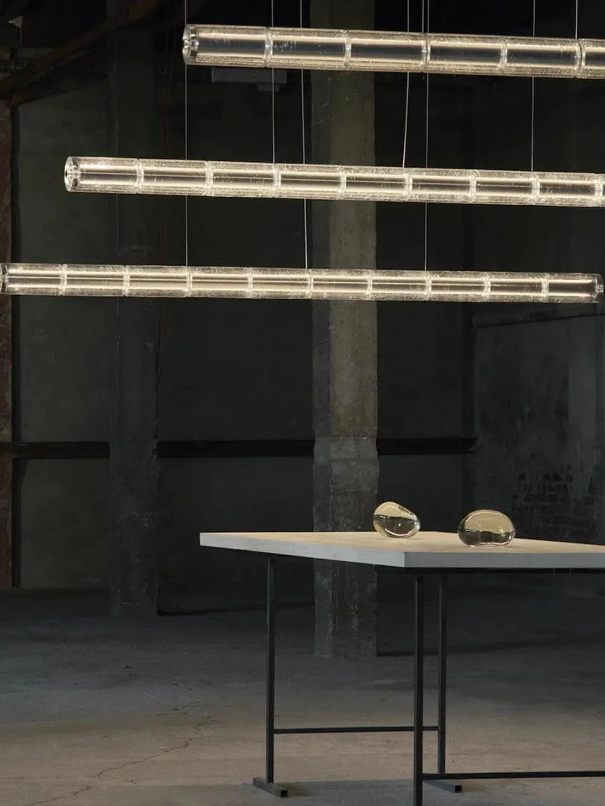 Metavaya Chandelier Mcdade Segmented Glass Chandelier