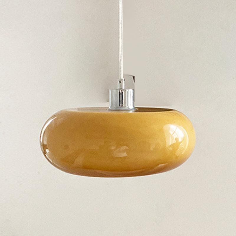 Metavaya Pendant lamp Dia 28cm x H 10cm / ∅ 11.02″ x H 3.94″ / Yellow Meblo Pendant Lamp 6938617818173 M2023120504-2 Brilliant Lighting | Meblo Pendant Lamp