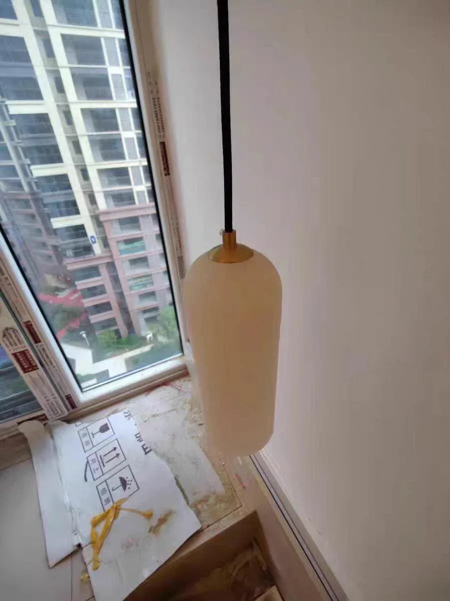 Metavaya Pendant lamp Dia 10cm x H 26cm / ∅ 3.9″ x H 10.2″ / Brass Monty Pendant Lamp 6938617813130 M2023110701-1