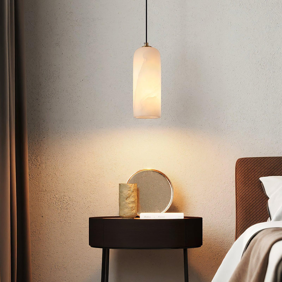 Metavaya Pendant lamp Dia 10cm x H 26cm / ∅ 3.9″ x H 10.2″ / Brass Monty Pendant Lamp 6938617813130 M2023110701-1